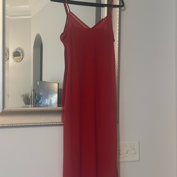 NWOT LK Bennett Red Floral Long Sleeve Wrap Dress Dr Elspeth - Picture 14 of 15